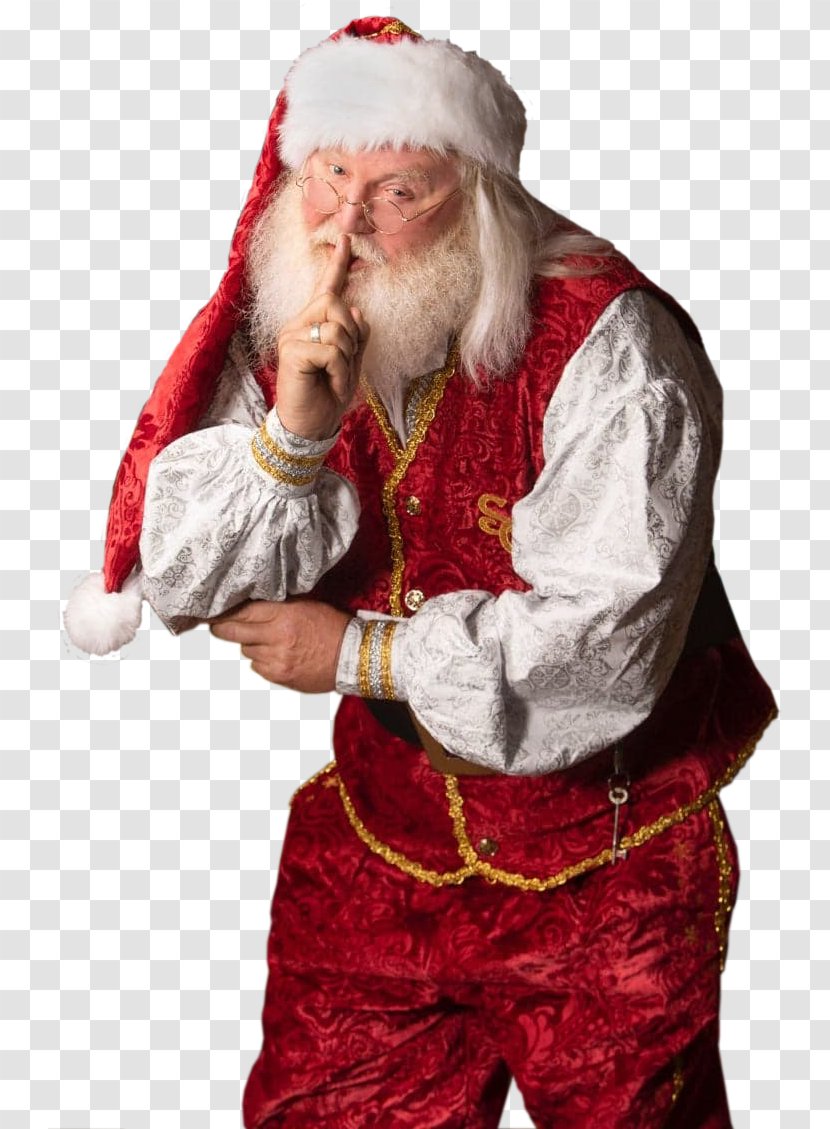 Santa Claus Drawing - Costume - Gesture Christmas Transparent PNG