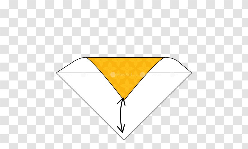 Triangle Point Font - Yellow Transparent PNG