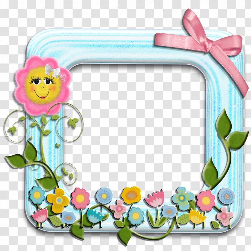 Picture Frames Greeting & Note Cards Birthday Child - Flower Frame Transparent PNG