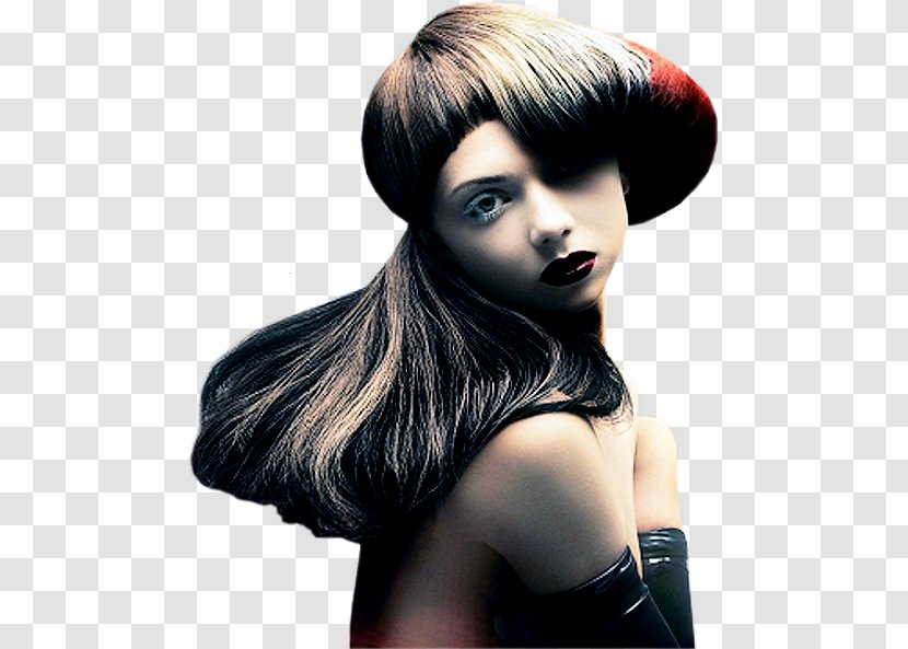 Black Hair Coloring Cosmetologist Hairstyle Bob Cut - Chin Transparent PNG