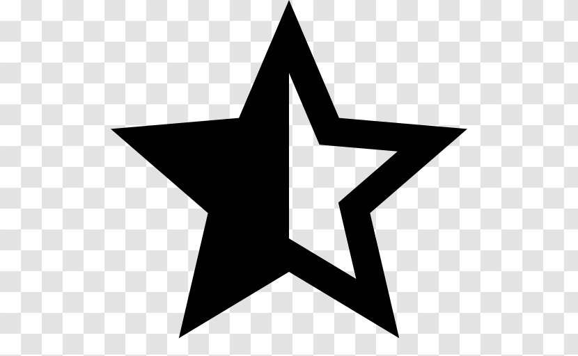 Star Polygons In Art And Culture Symbol Icon Design - Black White Transparent PNG