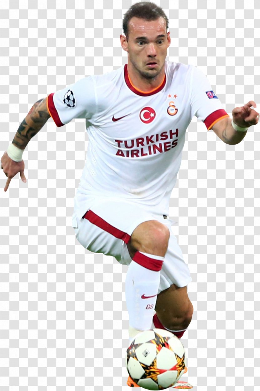 Wesley Sneijder Sport Peloc Football Galatasaray S.K. - Rendering Transparent PNG
