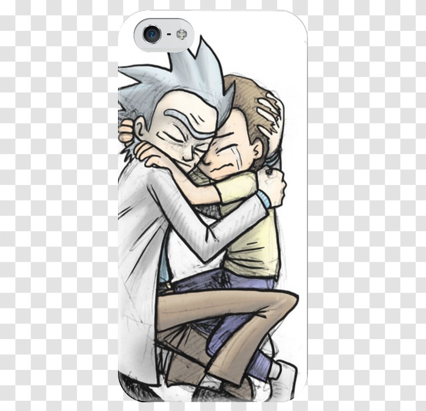 Rick Sanchez Fan Art Drawing - Silhouette Transparent PNG