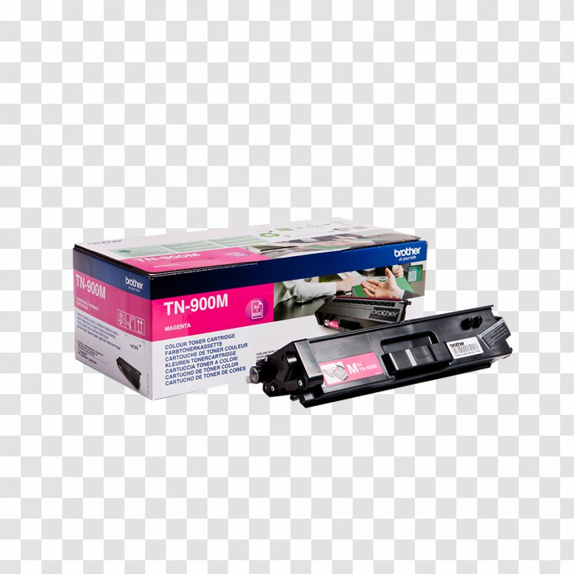 Brother TN900 TONER Cartridge Ink Printer - Toner - Laser Transparent PNG