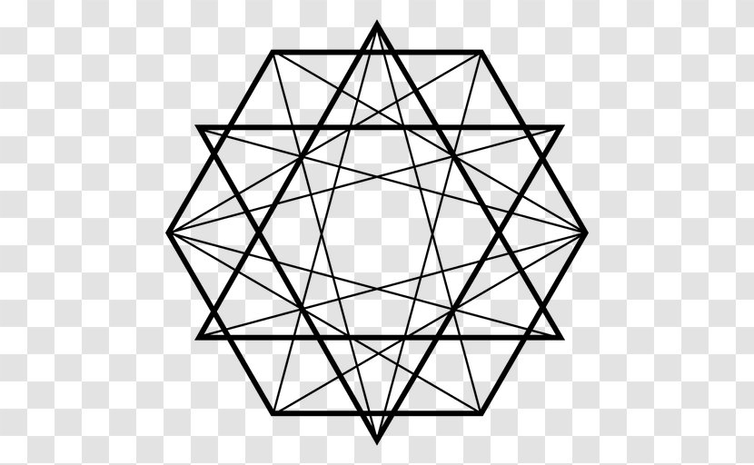 Sacred Geometry Geometric Shape - Hexagon Transparent PNG