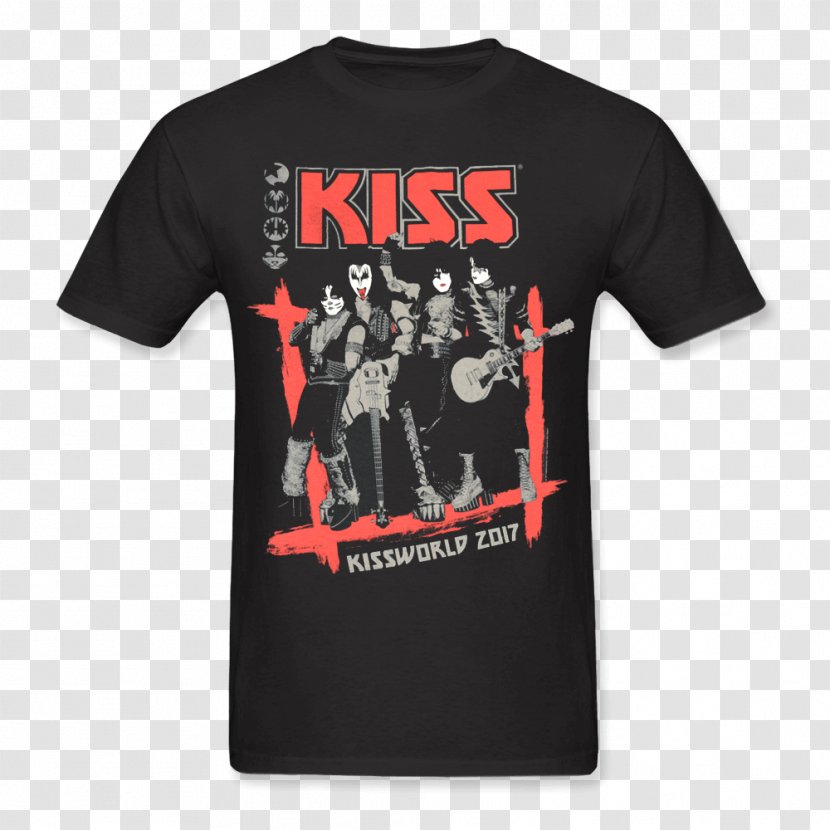 Concert T-shirt Kissworld - Watercolor Transparent PNG