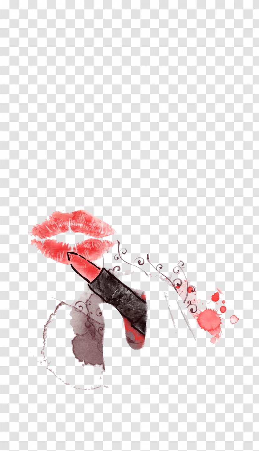 Lip Balm Lipstick Poster Make-up - Eye Shadow - Lips Transparent PNG
