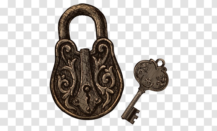 Padlock Key - Hardware Transparent PNG