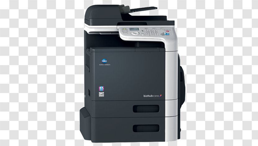 Multi-function Printer Konica Minolta Image Scanner Fax - Standard Paper Size Transparent PNG