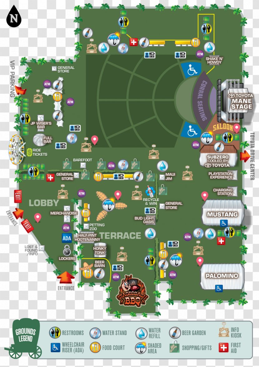 2016 Stagecoach Festival 2018 Map Indio Transparent PNG