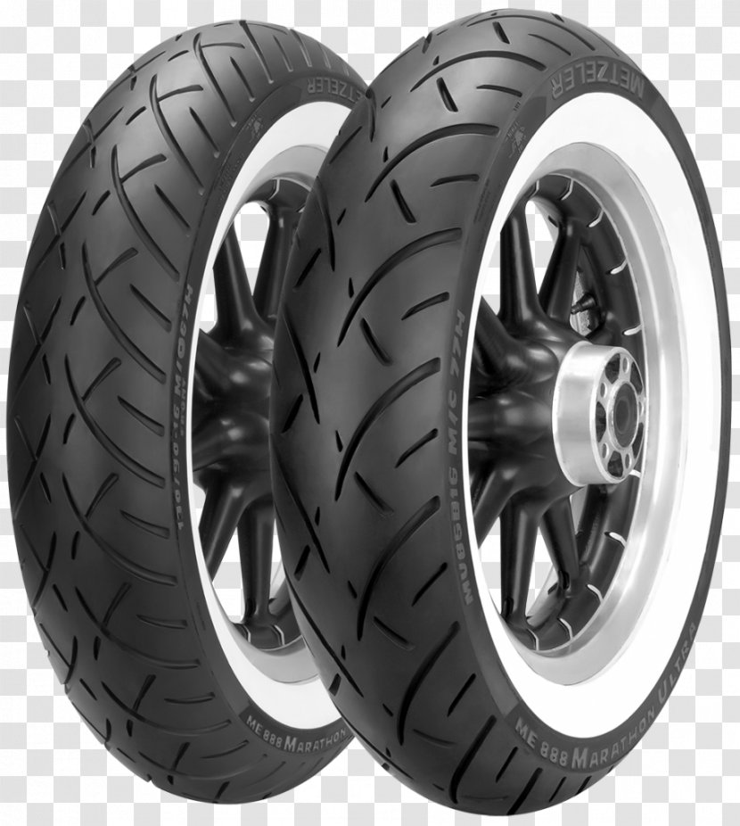 Metzeler Motorcycle Tire Cruiser Bicycle - Tread Transparent PNG