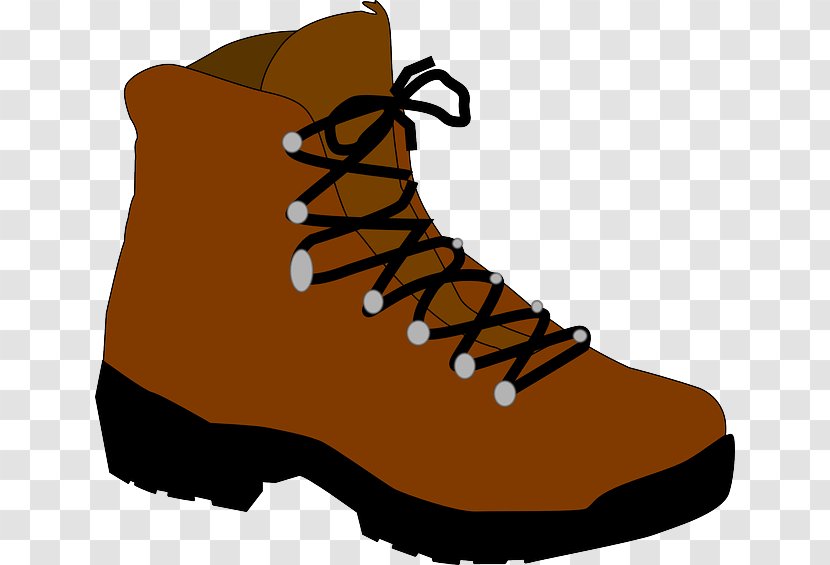 Hiking Boot Shoe Clip Art - Walking Transparent PNG