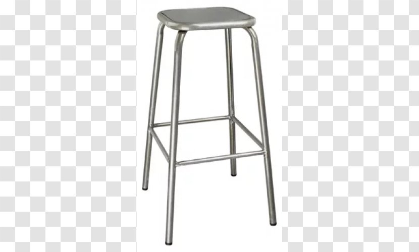 Bar Stool Seat Table Chair - Steel - Top View Transparent PNG