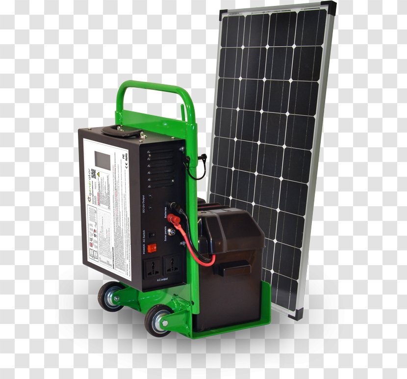 Product Design Machine Technology - Solar Generator Transparent PNG