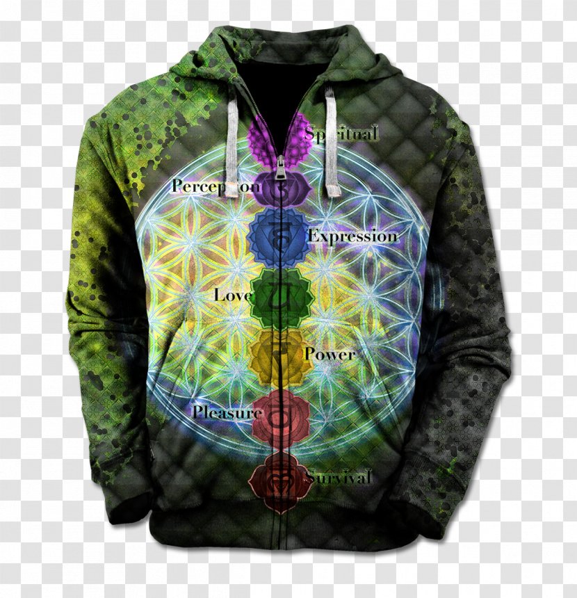 Hoodie T-shirt Clothing Gildan Activewear - Shirt - Chakra Mantras Transparent PNG