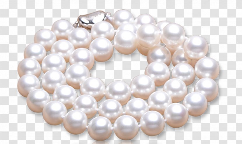 Pearl Necklace Earring Transparent PNG