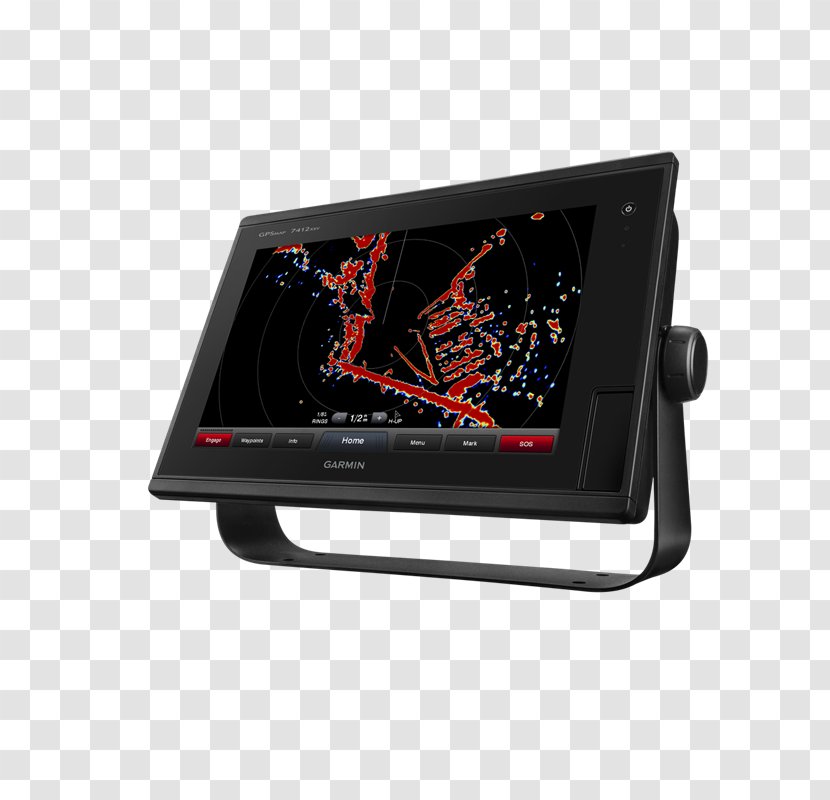 GPS Navigation Systems Display Device Garmin Ltd. Global Positioning System Chartplotter - Multimedia - Taças Transparent PNG