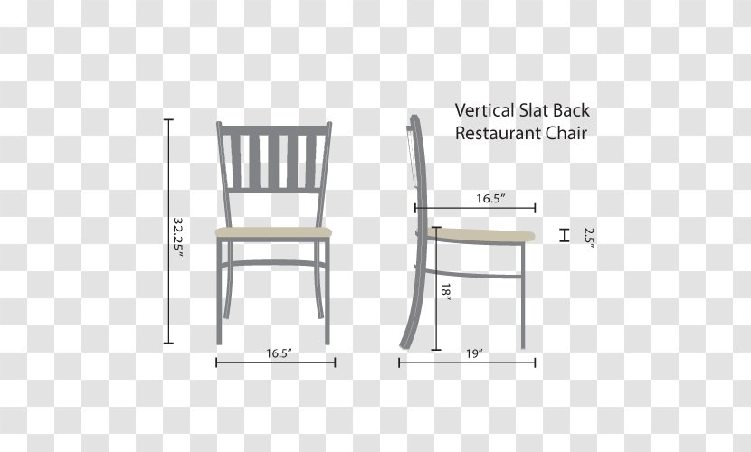 Chair Armrest Line Furniture - WOODEN SLATS Transparent PNG