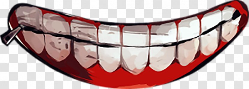 Tooth Mouth - Cartoon - Devil's Teeth Transparent PNG