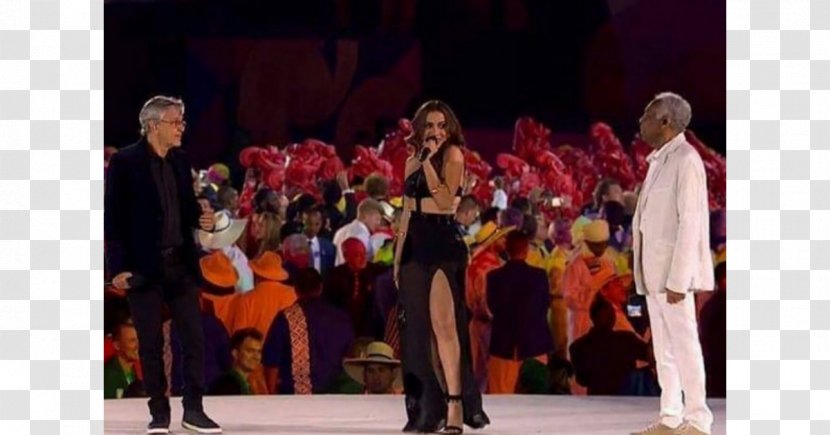 2016 Summer Olympics Opening Ceremony Rio De Janeiro Famosidades Performance Art - ANITTA Transparent PNG