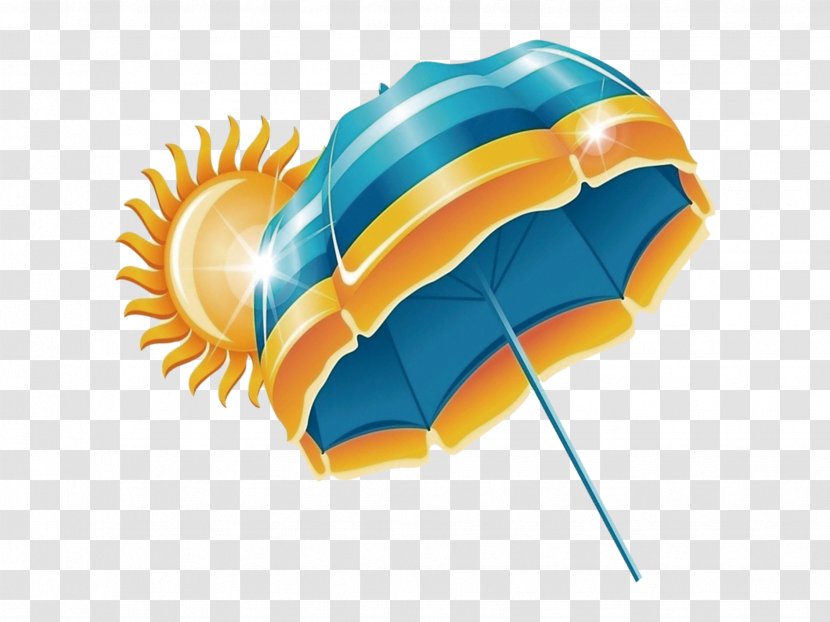 Umbrella Beach Icon - Parasol Transparent PNG