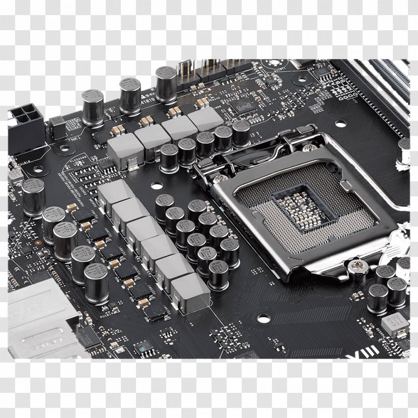 Microcontroller Motherboard Intel Central Processing Unit LGA 1151 - Computer Component Transparent PNG