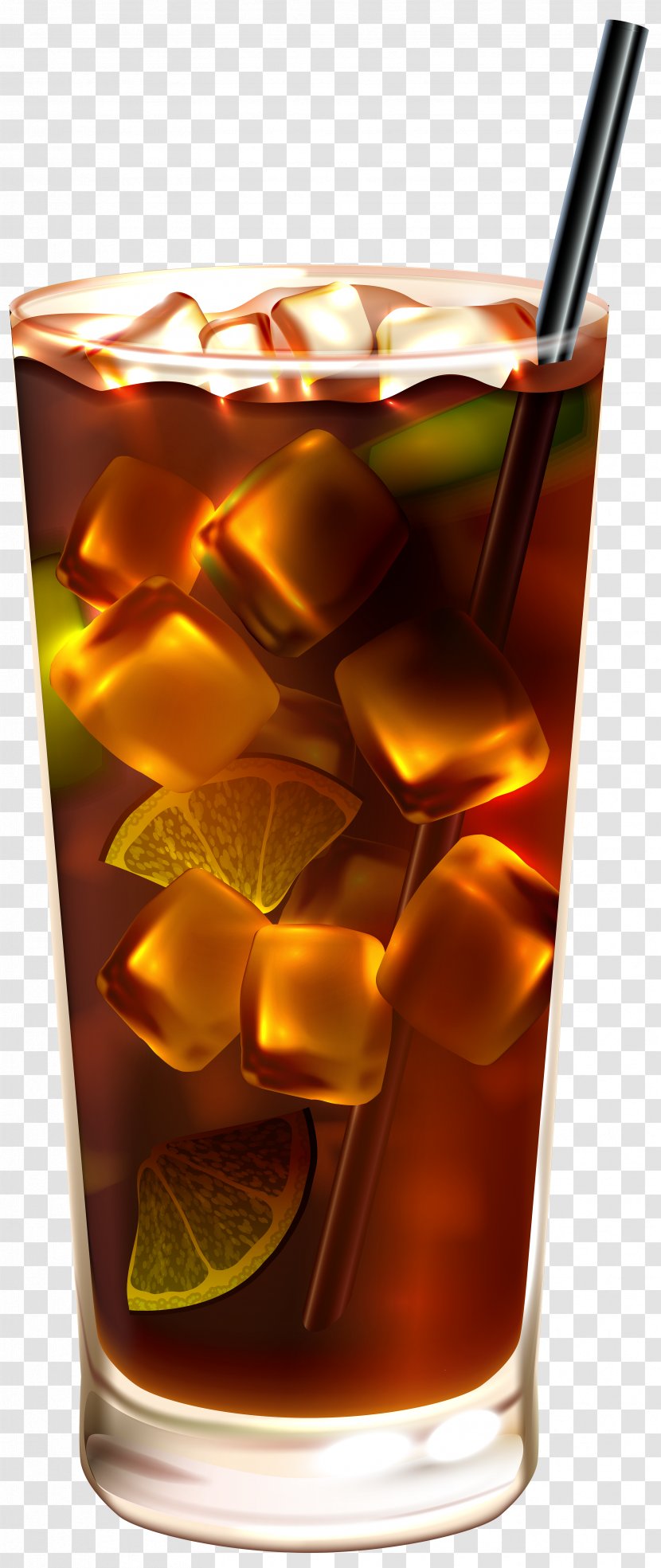 Long Island Iced Tea Cocktail Fizzy Drinks - Garnish - Ice Transparent PNG