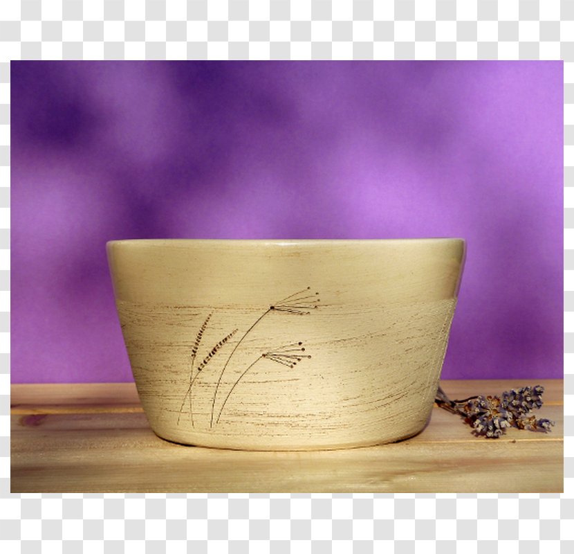 English Lavender Ceramic Dog Bowl Flowerpot Transparent PNG
