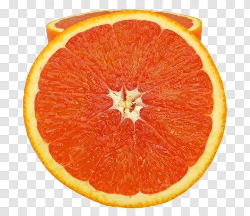 Blood Orange Tangerine Grapefruit Tangelo - Mandarin Transparent PNG