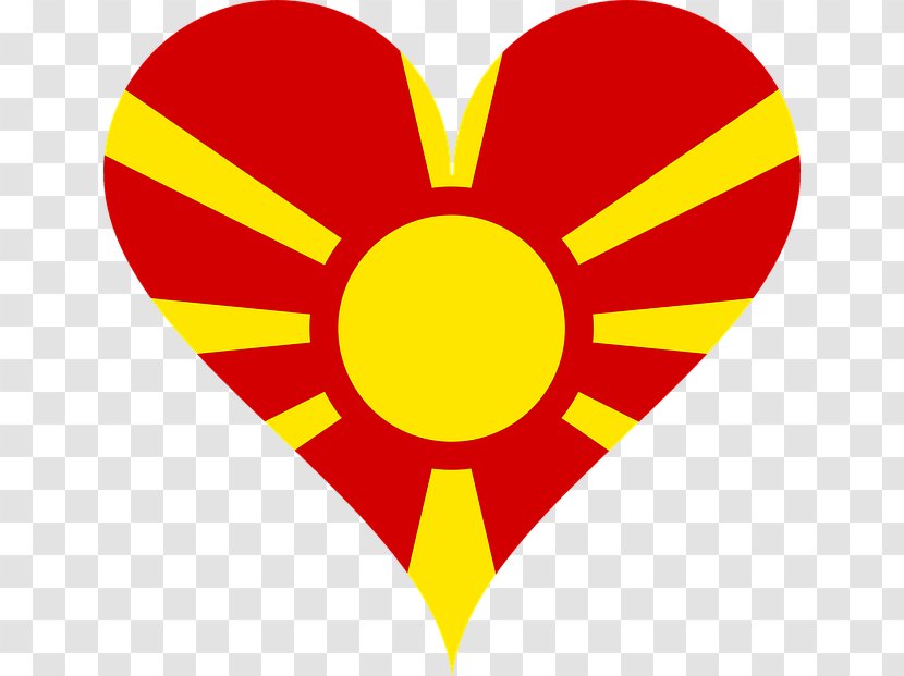 Heart Symbol - Flag - Red Transparent PNG