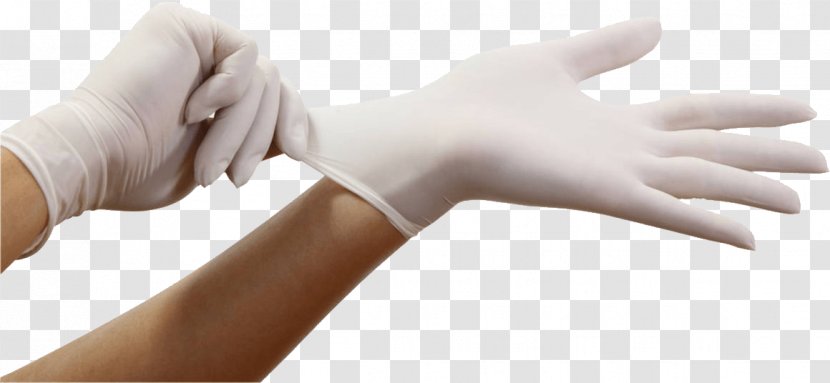 Medical Glove Latex Allergy Surgery - Finger - Gloves On Hands Image Transparent PNG