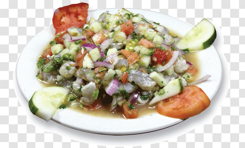 Ceviche Caridea Tostada Mexican Cuisine Prawn Cocktail - Vegetarian Food - Shrimps Transparent PNG