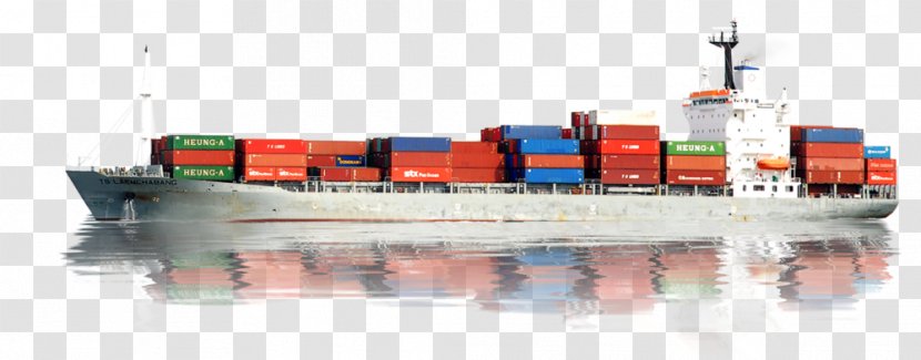 Cargo Ship Container Freight Transport - Forwarding Agency - Freighter Spaceship Transparent PNG