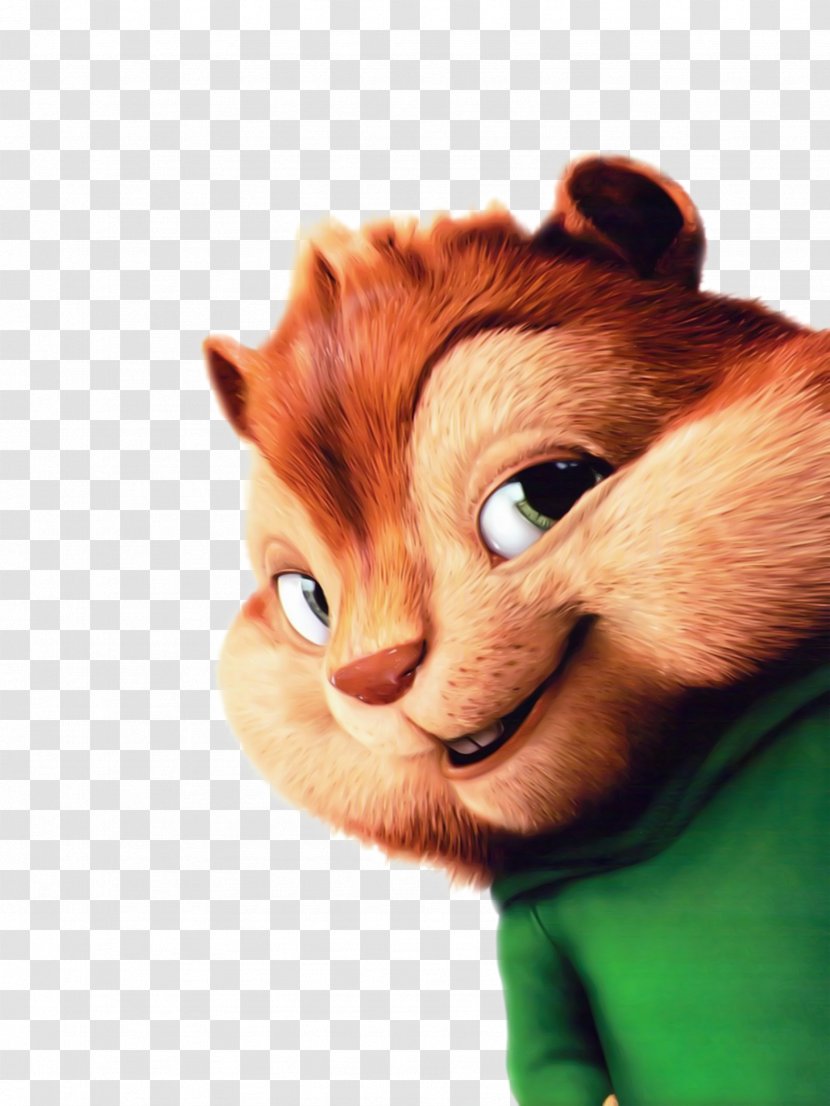 Theodore Seville Alvin And The Chipmunks Simon Chipettes - Cat - Tail Transparent PNG