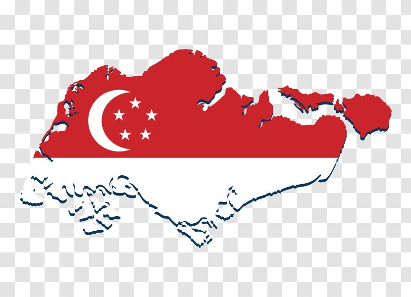 Flag Of Singapore TranSpa Duck & Hippo National - Silhouette - China Transparent PNG