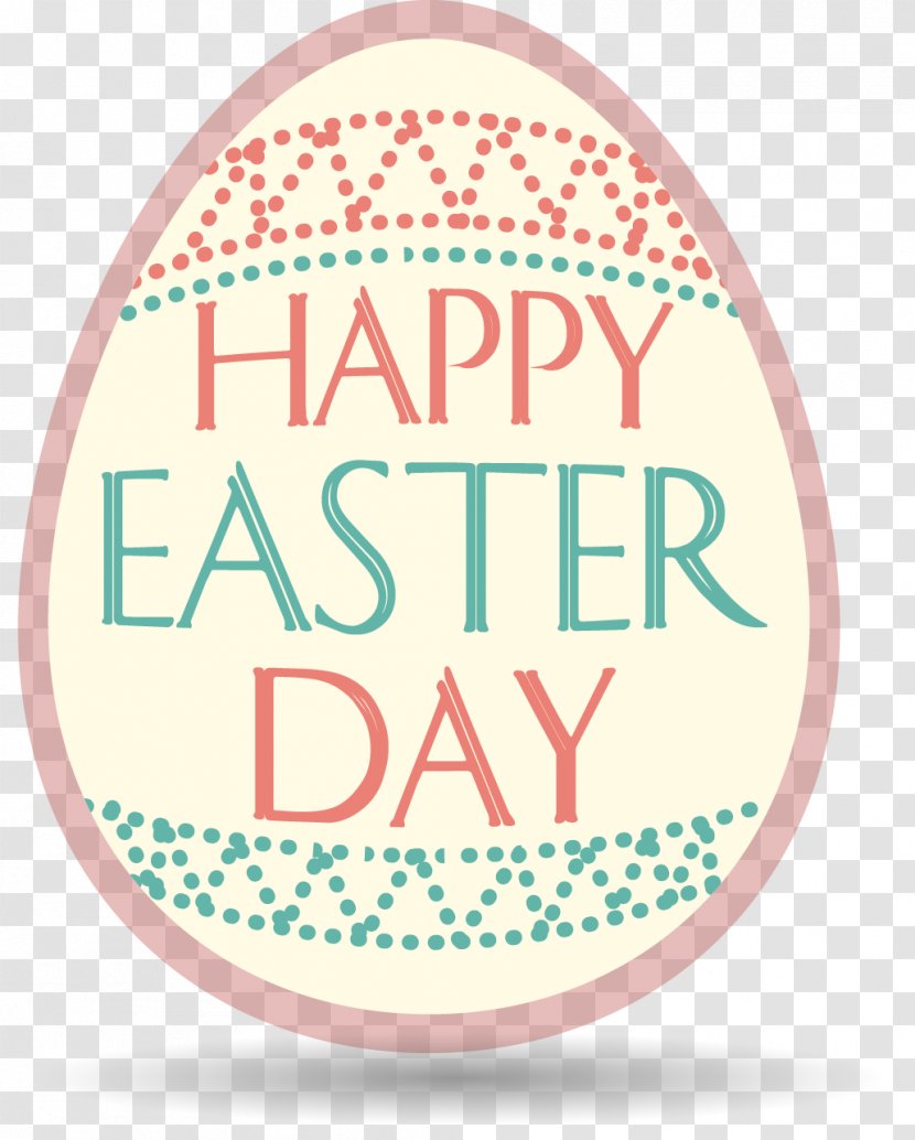 Easter Bunny Egg Illustration - Pink - Vector Logo Transparent PNG
