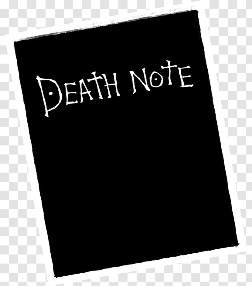Death Note Rectangle Brand Black M - Creame Transparent PNG