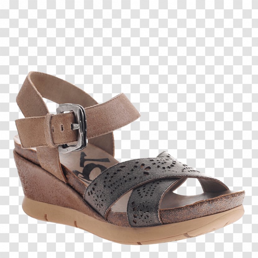 Suede Shoe Sandal Leather Slingback - Slide - Wedge Rubber Shoes For Women Transparent PNG