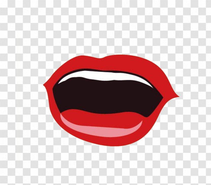 Logo Mouth Font - Silhouette - Grinning Tongue Transparent PNG