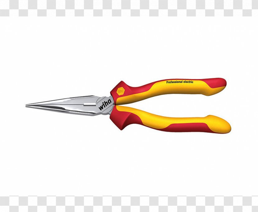 Needle-nose Pliers Diagonal Round-nose Tool - Klein Tools - Professional Electrician Transparent PNG