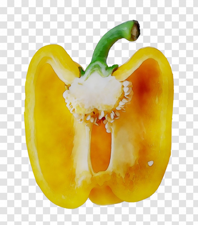 Habanero Yellow Pepper Bell Chili Image - Peperoncini - Fruit Transparent PNG
