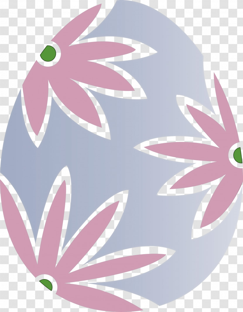 Floral Easter Egg Flower Easter Egg Happy Easter Day Transparent PNG