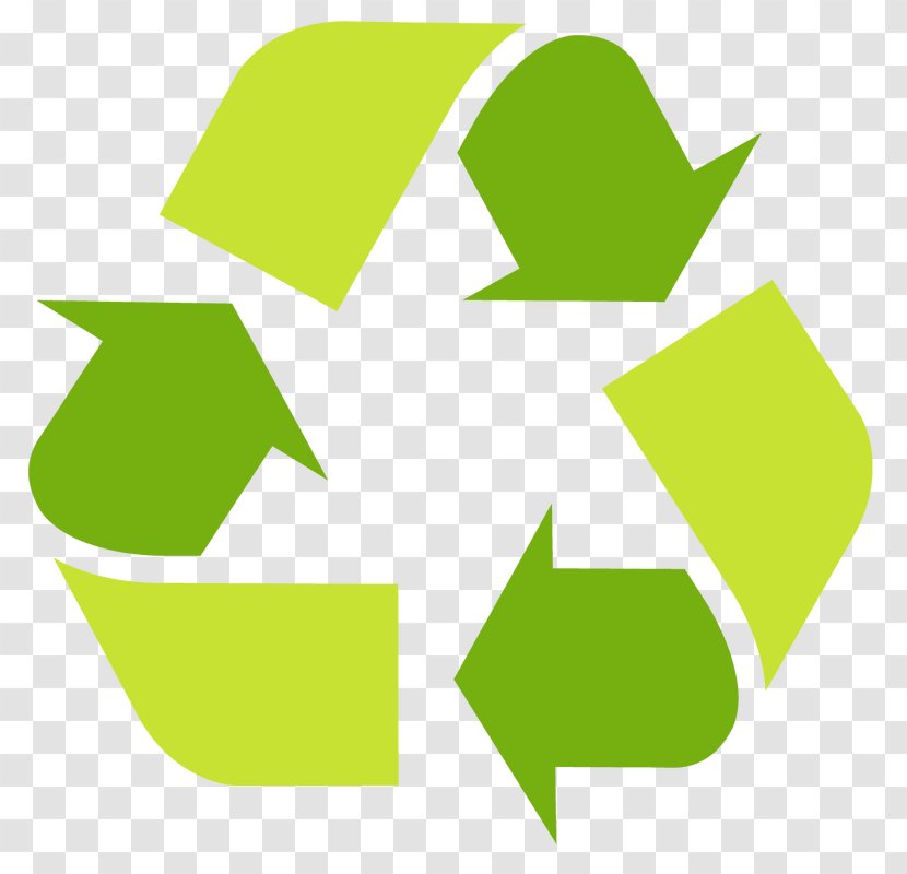 Recycling Symbol Paper Bin - Logo - Grass Transparent PNG