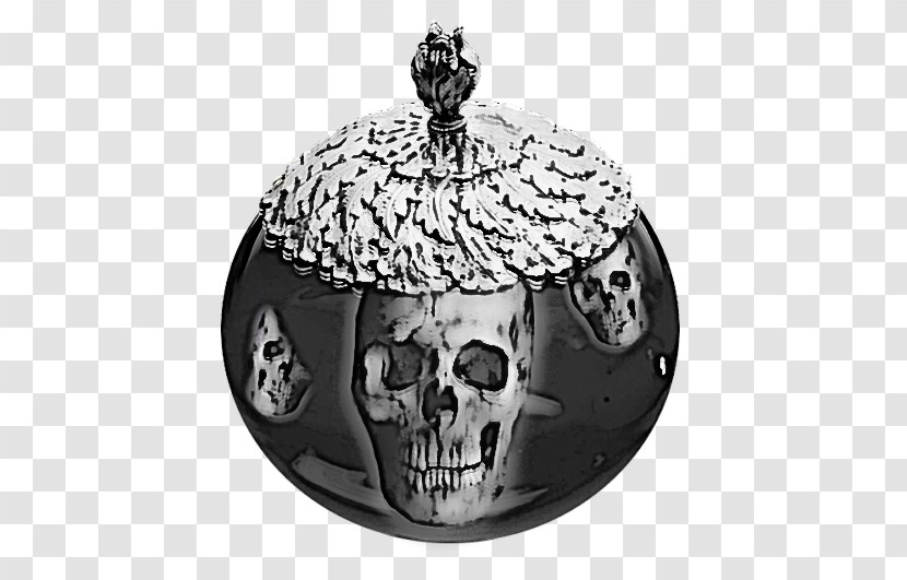 Skull Bone Ceramic Metal Transparent PNG
