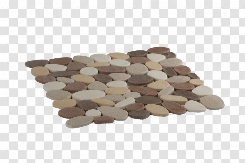 Pebble Mosaic Charcoal Color - Material Transparent PNG