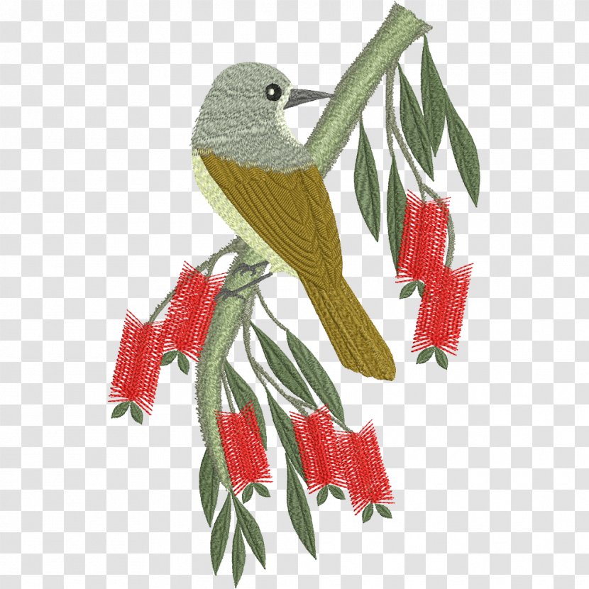 Parrot Machine Embroidery Bird - Beak Transparent PNG