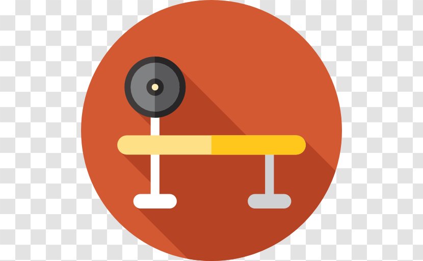Bench Fitness Centre Clip Art - Red Transparent PNG