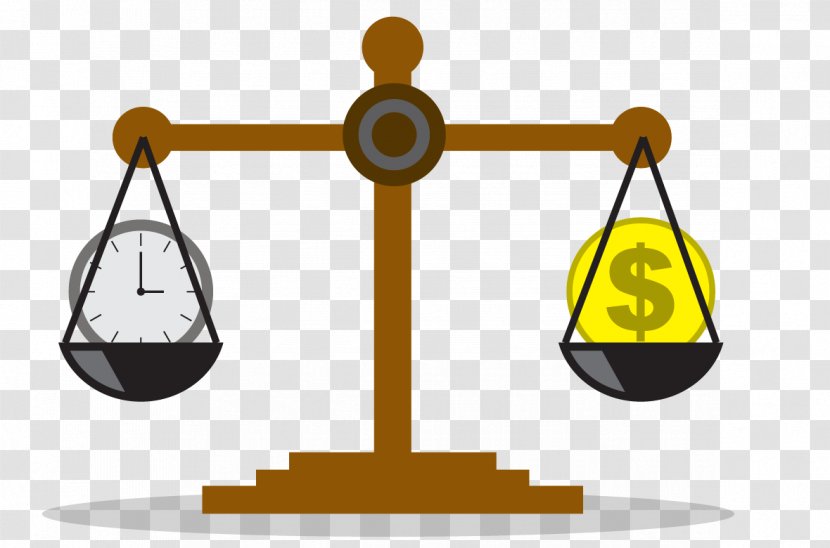 Time Value Of Money Investment Bank - Balance Scale Vector Free Download Transparent PNG