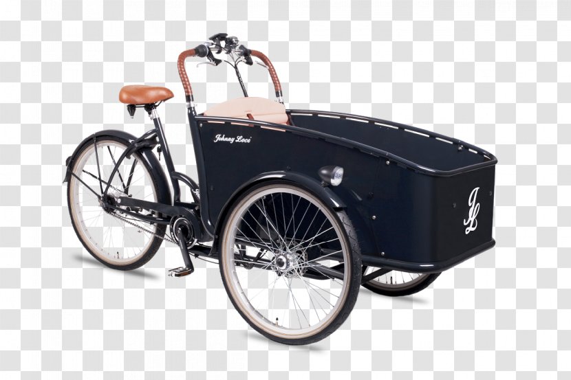 Bakfiets Freight Bicycle Electric Cargo - Cruiser Transparent PNG