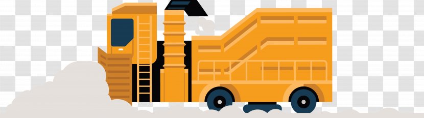 Car Truck - Yellow Freight Transparent PNG
